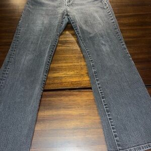 Chico's Gray Bootcut Jeans Classic Style